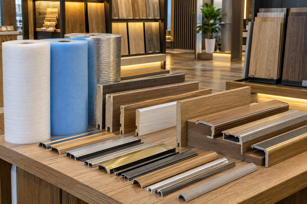 Phụ kiện lắp đặt sàn gỗ công nghiệp