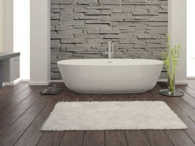 Sàn gỗ phòng tắm có dùng gỗ tự nhiên được không? 
