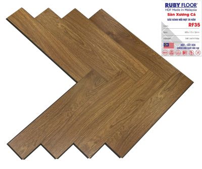 Ruby Floor 12mm Xương Cá
