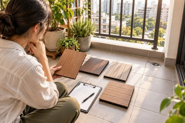 Sàn gỗ ngoài trời và gỗ nhựa ban công: cần hỏi gì trước khi chọn?