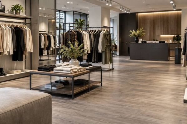 Sàn Gỗ Cho Cửa Hàng, Showroom: Tiêu Chí Chịu Lực, Chống Xước Và Các Dòng Nên Chọn