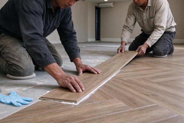 Hướng Dẫn Lắp Đặt Sàn Gỗ Xương Cá Chuẩn Xác Cho Chủ Nhà và Nhà Thầu