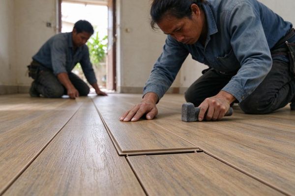 Hướng Dẫn Lắp Đặt Sàn Nhựa Giả Gỗ SPC Hèm Khóa Chuẩn Xác và Hiệu Quả