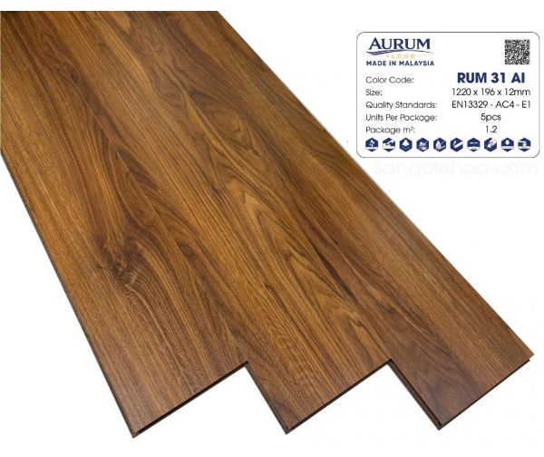 Sàn Gỗ AURUM - RUM 31AI