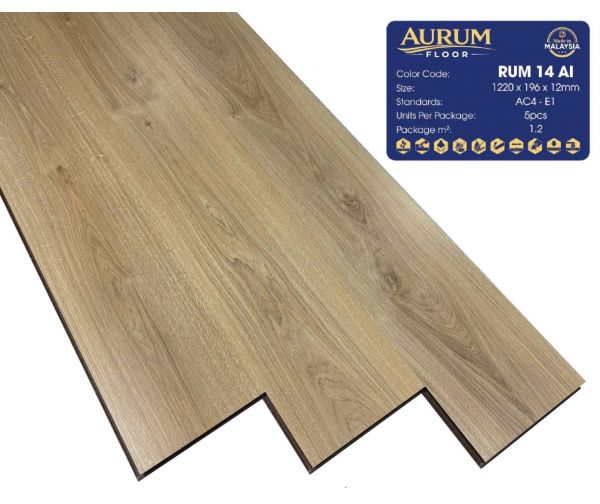Sàn Gỗ AURUM Floor RUM 14