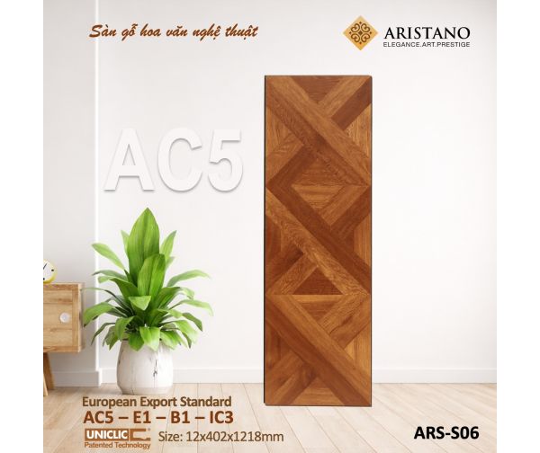 Sàn gỗ hoa văn ARS-S06