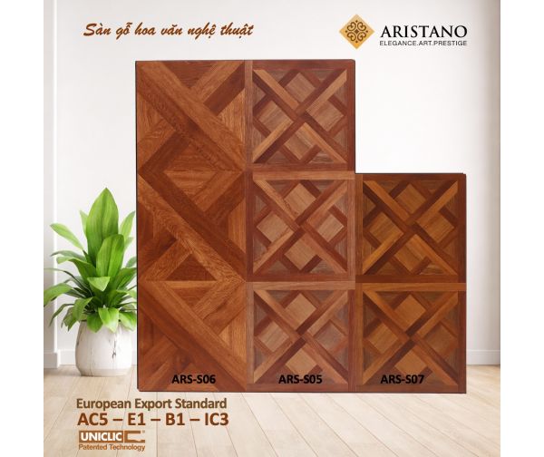 Sàn gỗ hoa văn ARS-S07